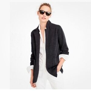 J. Crew Sophie Merino Swearer Blazer